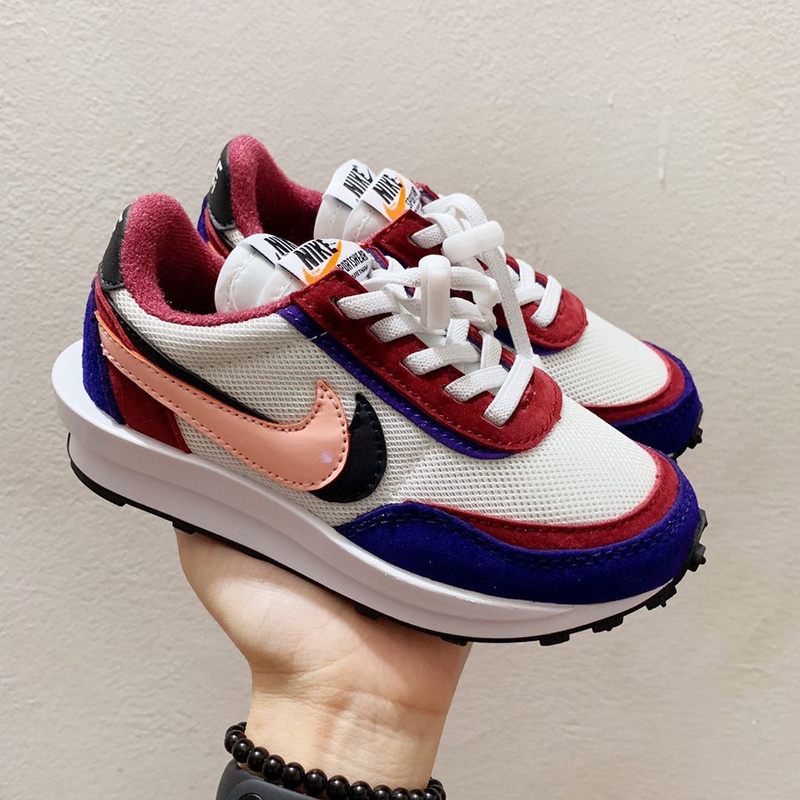 Nike Nike deconstructed double hook children_s sports shoes Huami dual hook retro leisure running shoes 22-35-a58b15fa